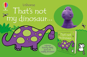 That's Not My Dinosaur Book And Toy - Édition anglaise