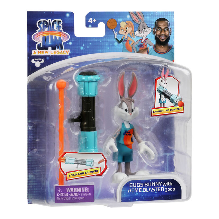 Space Jam S1 Ballers Fig Pack - Bugs Bunny With Acme Blaster 3000 - English Edition