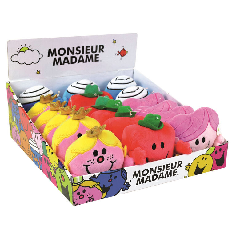 Monsieur Madame Peluche De La Série Des Livres D'Enfants - Édition française - L'assortiment peut varier