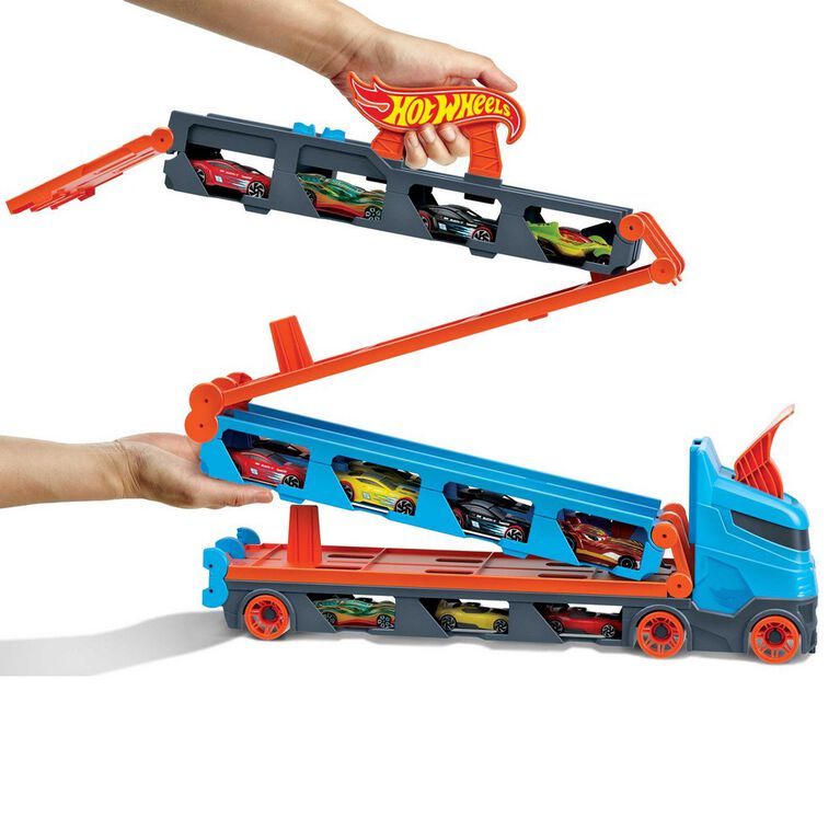 Hot Wheels - Véhicules de Rangement et de Transport