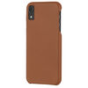 Étui Barely There cuir de Case-Mate pour iPhone Xr, butterscotch