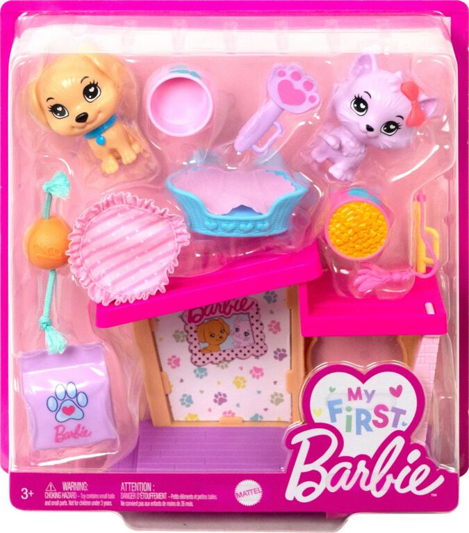 Barbie Ma Première Barbie Soins des animaux Access. âge préscol.