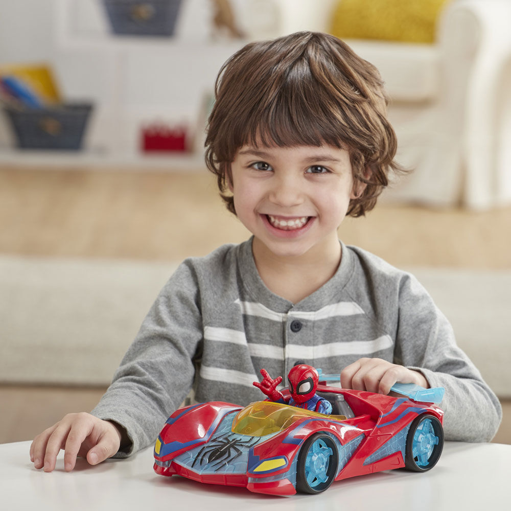 marvel super hero adventures spider man remote control car