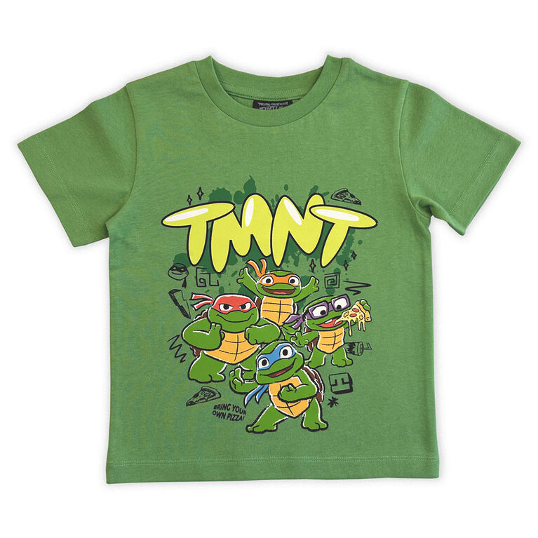 TMNT Short Sleeve Tee - Green 4T