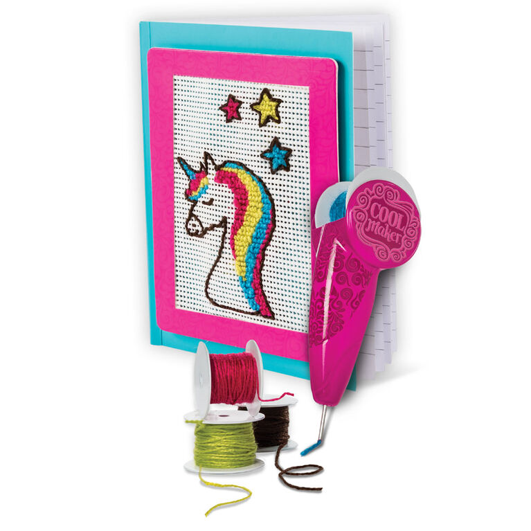 Cool Maker, Handcrafted Stitch N'''' Style Diary Activity Kit, Makes 2 Covers