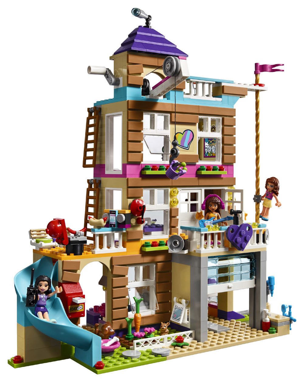 lego heartlake friendship house