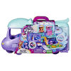 My Little Pony Playset Mini World Magic Mare Stream, Buildable Trailer Camper Van, Mini My Little Pony Toys