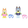 Bluey Figure 2 Pack- Pool Time - Bluey and Bingo