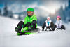Gizmo Riders Stratos Snow Bobsled for Kids