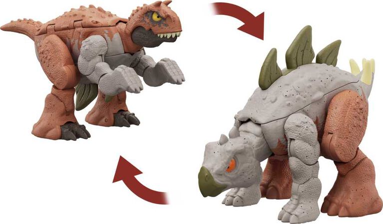 Jurassic World Dinosaur to Dinosaur Transforming Toy, Double Danger