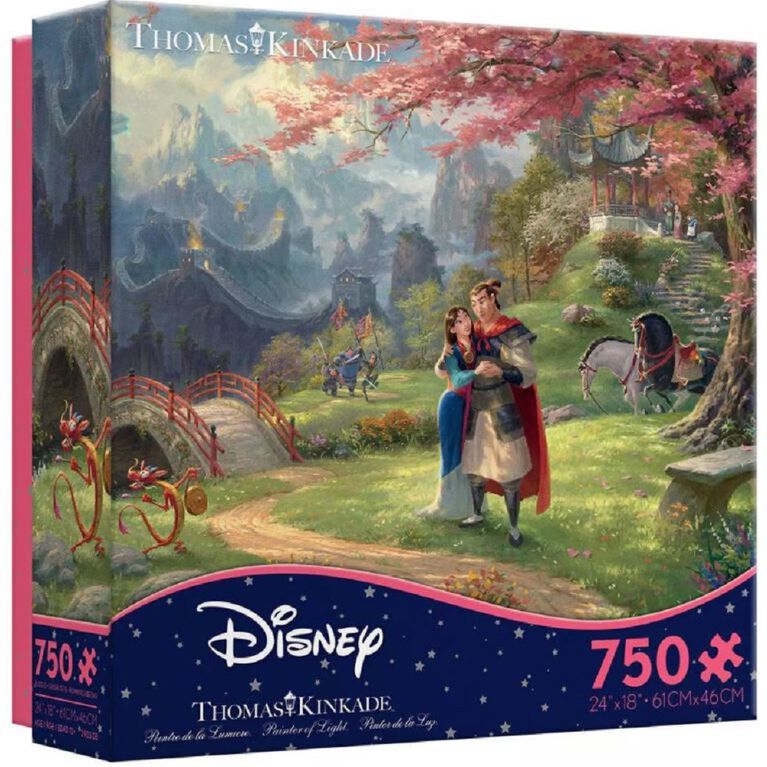 Thomas Kinkade Disney 750 Piece Puzzle - English Edition