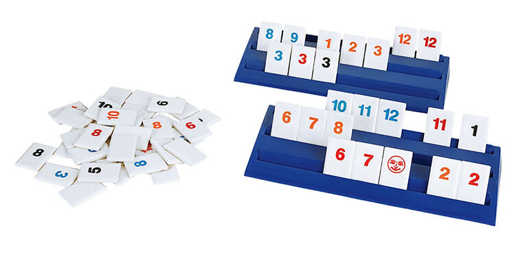 Rummikub Travel - Jeu de societe voyage 6 ans+ - Nouveaute