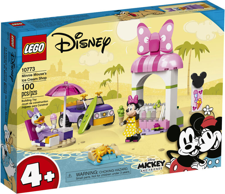 LEGO Mickey and Friends Le kiosque de crème glacée de Minnie Mouse 10773 (100 pièces)