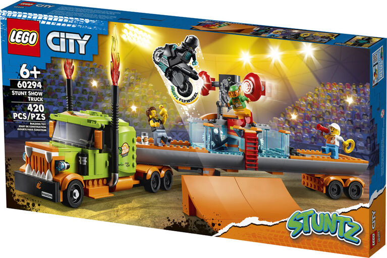 LEGO City Stuntz Stunt Show Truck 60294 (420 pieces)