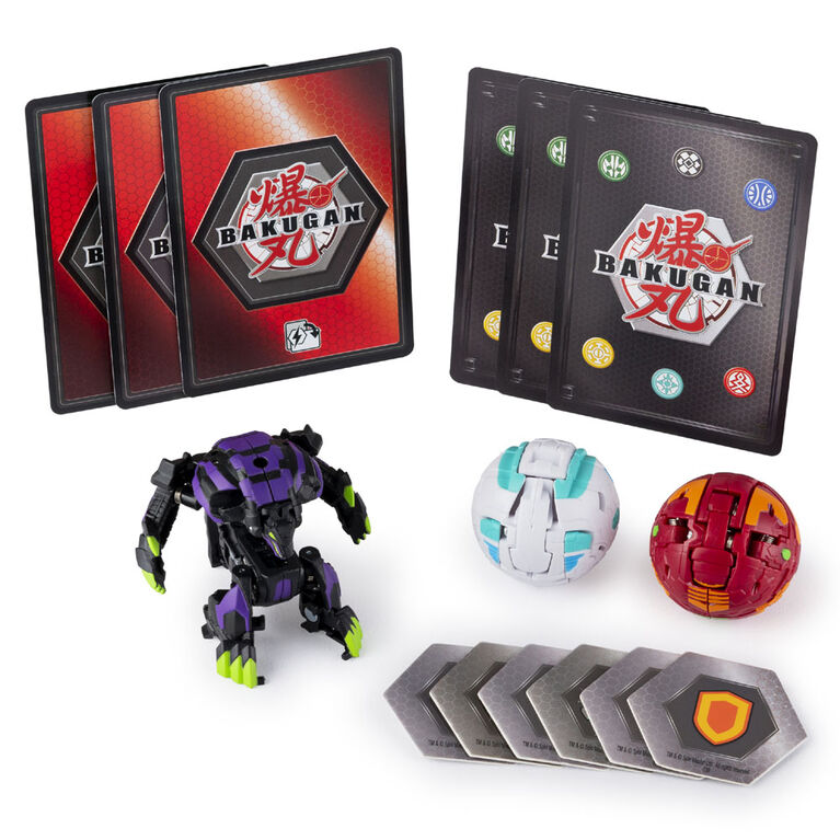 Bakugan Starter Pack 3-Pack, Darkus Lupitheon