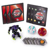  Bakugan, Starter Pack 3 personnages, Darkus Lupitheon, Créatures transformables à collectionner