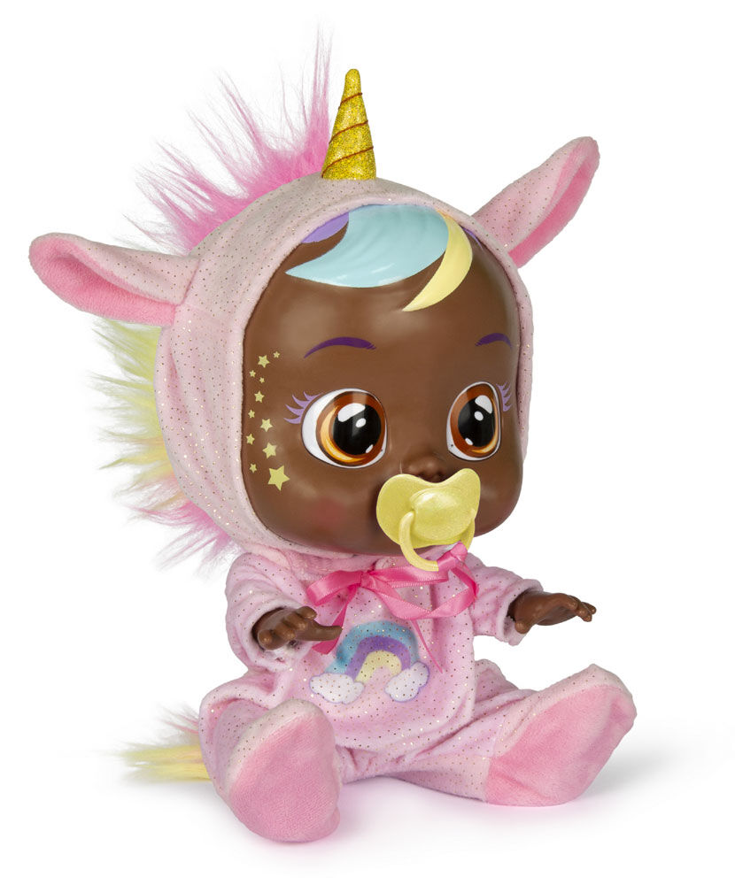 Cry Babies Jassy Fantasy Baby Doll Pink Unicorn