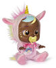 Cry Babies Jassy Fantasy Baby Doll - Pink Unicorn