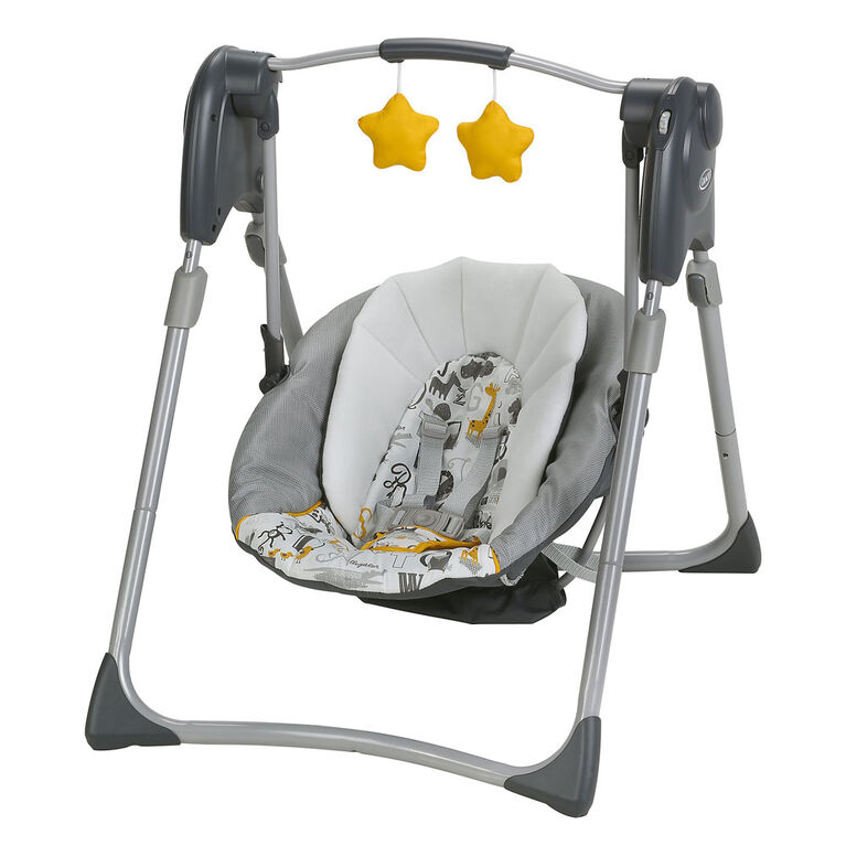 Graco Slim Spaces Compact Baby Swing - ABC