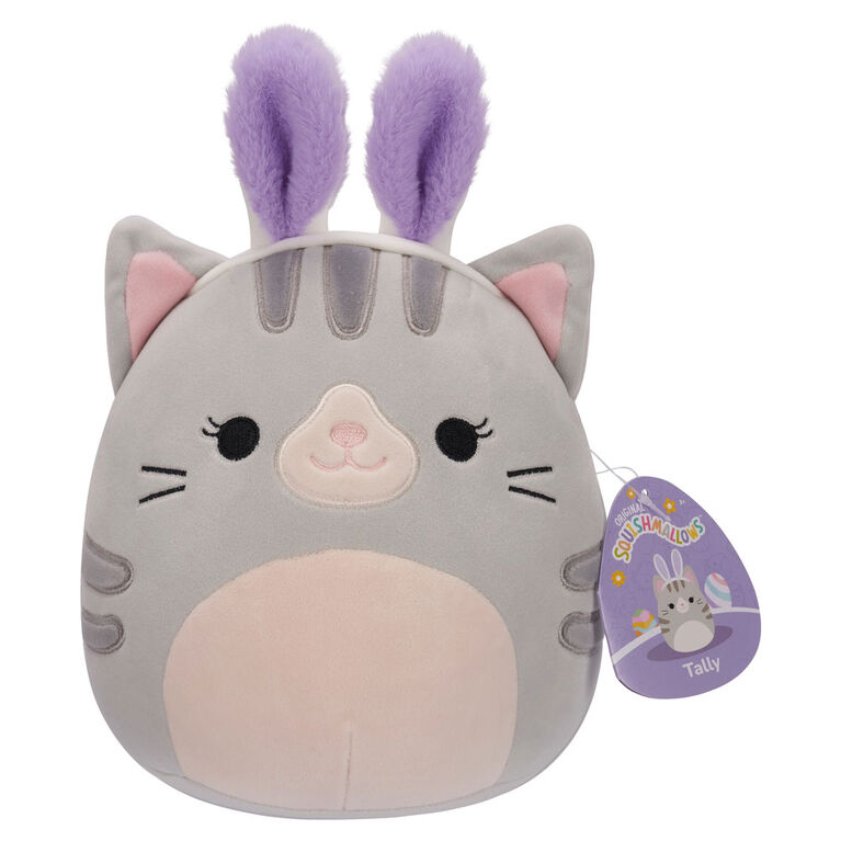 Squishmallows 7.5" Easter - Tally Grey Tabby Cat