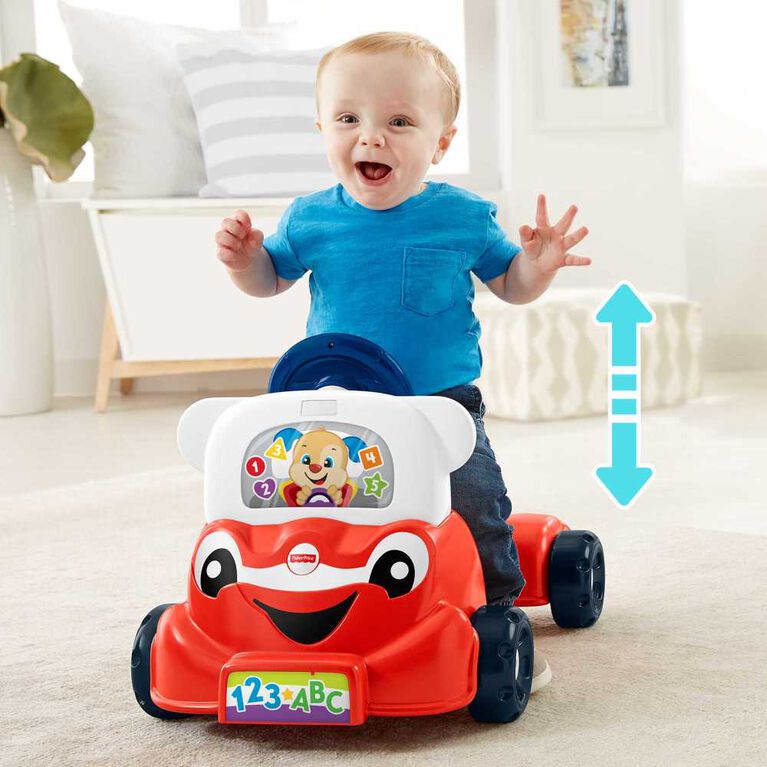 Fisher-Price - Rires et Éveil - Voiture intelligente 3 en 1 - Édition bilingue