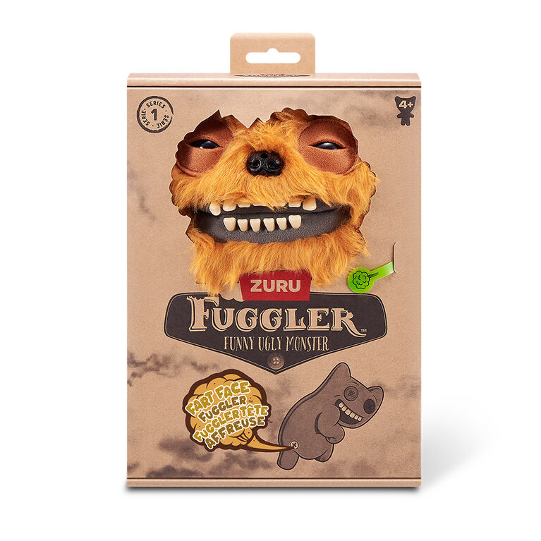 Fuggler Fart Face 9-inch Assortment Series 1 (Count Underoo Mcgoo - long pile) by ZURU