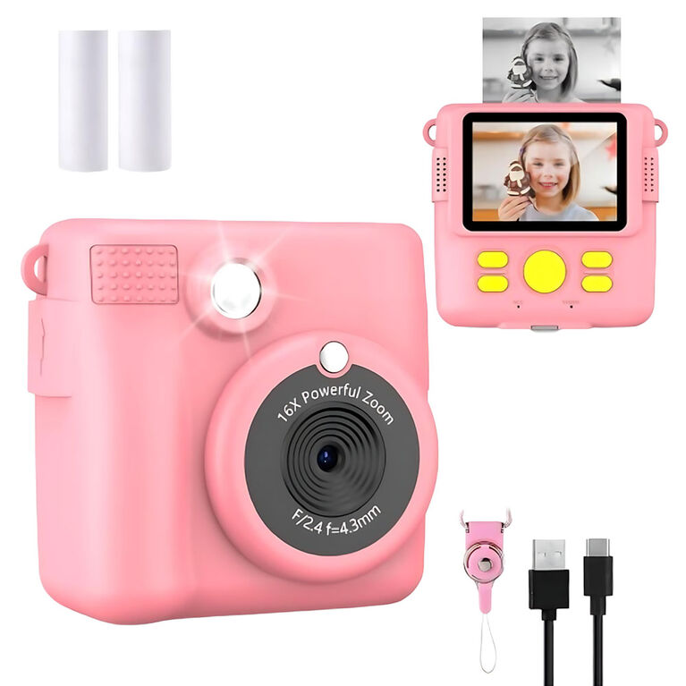 Digital Printing Camera - Pink