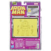 Marvel Legends Series Iron Man (Model 01 - Gold), figurine inspirée des bandes dessinées