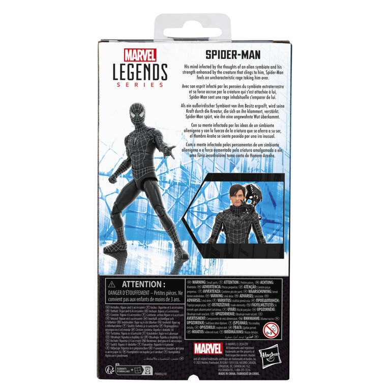 Marvel Legends Series Spider-Man, figurine inspirée du film Spider-Man 3