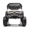 12V Mercedes Unimog 4WD Ride On - White - English Edition