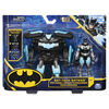 Figurine articulée Batman Bat-Tech de luxe de 10 cm avec armure technologique transformable - Le style peut varier