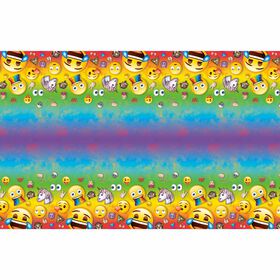 Rainbow Emoji Nappe en Plastique 54" x 84"