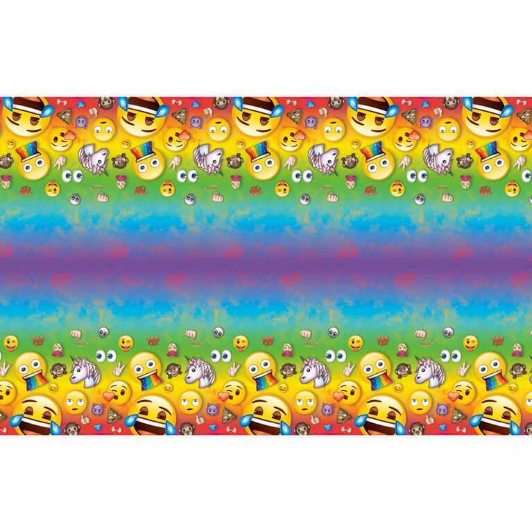 Rainbow Emoji Table cover 54"x84"