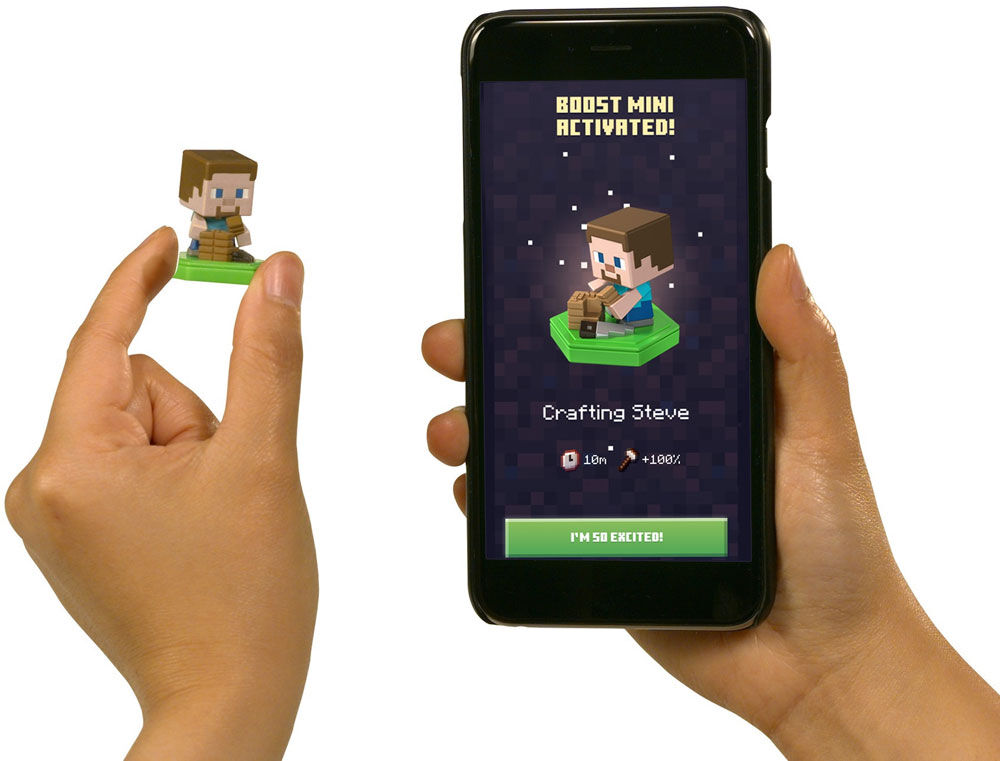Minecraft earth boost mini figures online