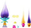 DreamWorks Trolls Band Together Hair Pops Branch Small Doll and Accessories, Toys Inspired by the Movie