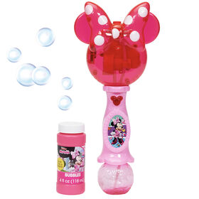 Minnie Mouse Light & Sound Musical Bubble Wand