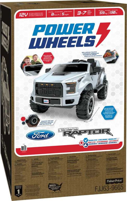 Fisher- Price - Power Wheels - Camion Ford 150 - Raptor