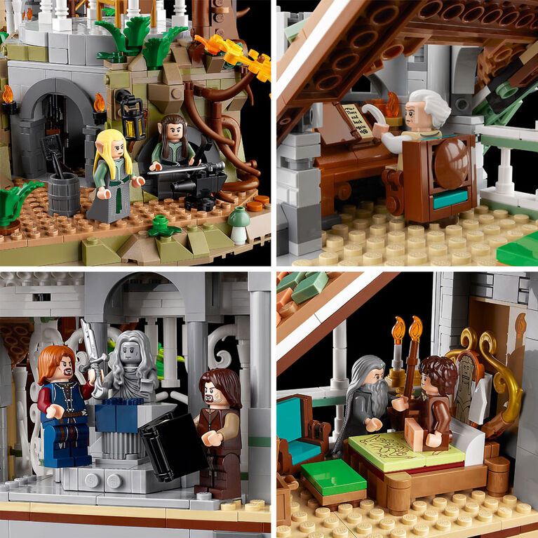 LEGO Icons THE LORD OF THE RINGS: RIVENDELL 10316 Building Kit (6,167 Pieces)