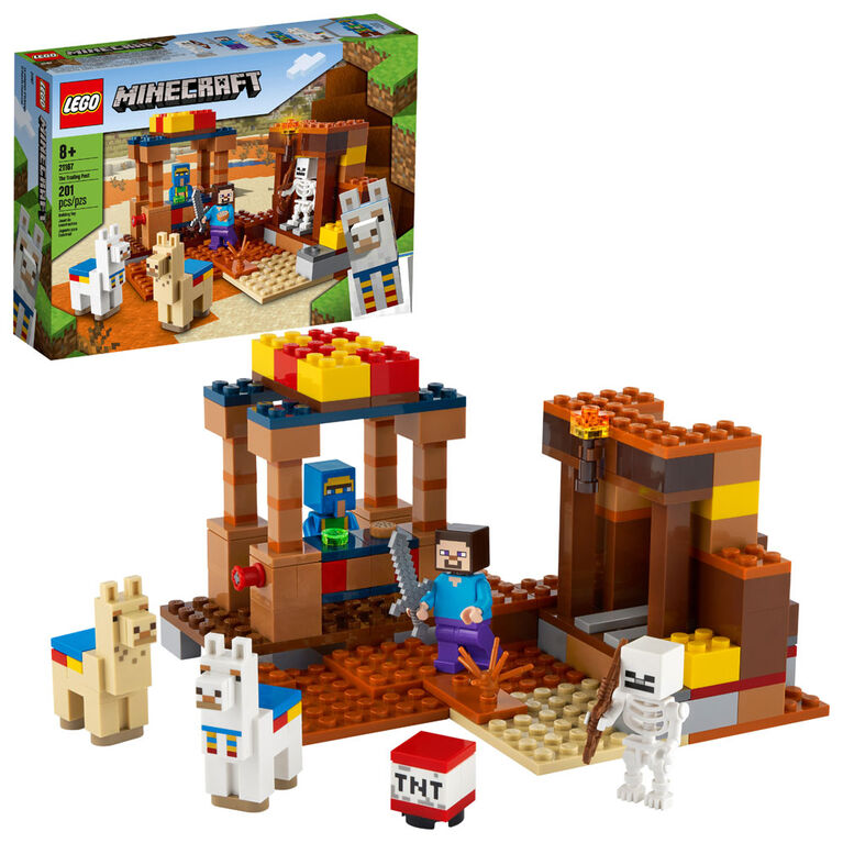 LEGO Minecraft Le comptoir d'échange 21167 (201 pièces)