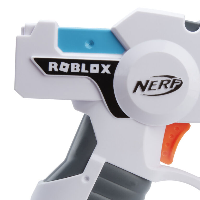Nerf Roblox Strucid : Boom Strike, blaster à fléchettes, poignée d'amorçage