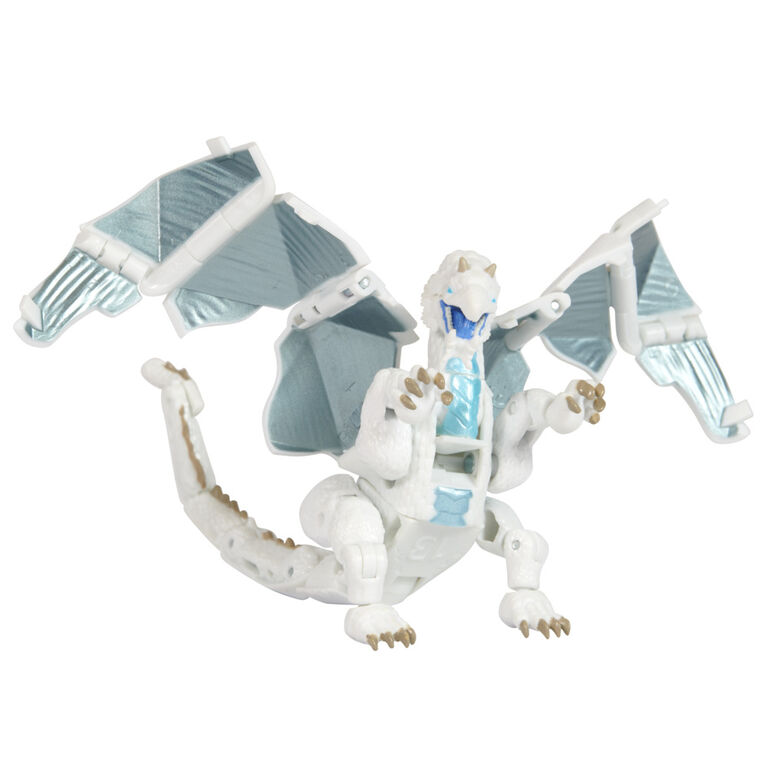 Dungeons and Dragons Dicelings White Dragon Collectible D&D Dragon Toy Action Figures