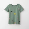 12-18m t-shirt imprimé à manches courtes - feuille
