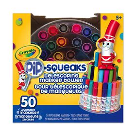 Tour télescopique de marqueurs Crayola Pip-Squeaks