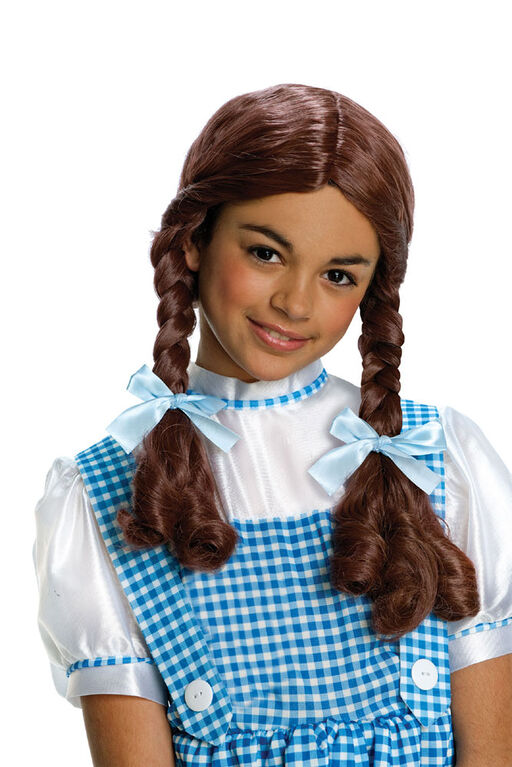 Rubies The Wizard of Oz: Dorothy Wig for Kids, Girl's No Size