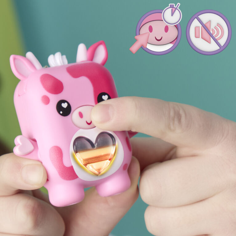 Hasbro Nano-mals Mootilda the Pink Cow Electronic Fidget Pet