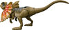 Jurassic World Strike Attack Dilophosaurus Dinosaur Action Figure Toy with Single Strike Action