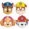 Paw Patrol Party Masks, 8 pieces