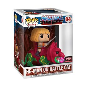 Funko POP! Rides DLX: Masters of the Universe- He-Man on BC(Flocked) - R Exclusive