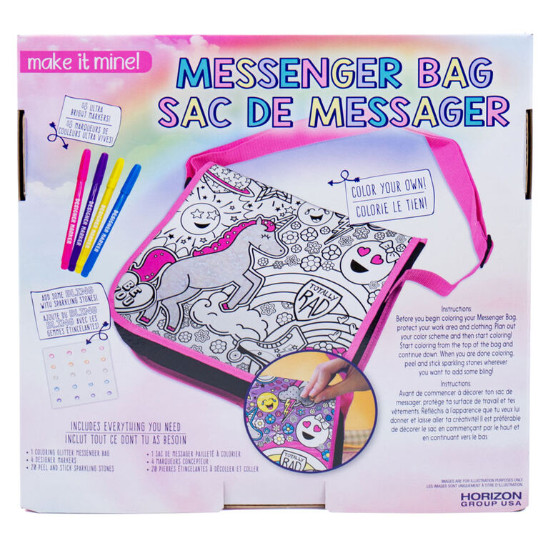 Make it Mine Glitter Messenger Bag Toys R Us Canada