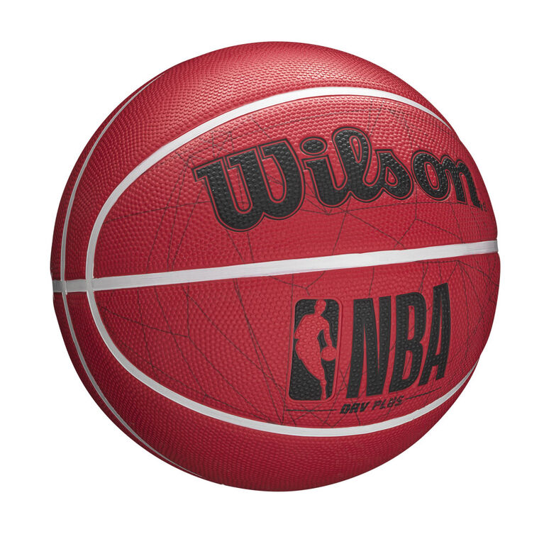 Ballon de basket rouge NBA Drv Plus de taille officielle